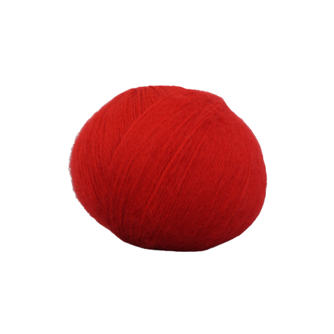 Düz Renk Angora 01-Kırmızı