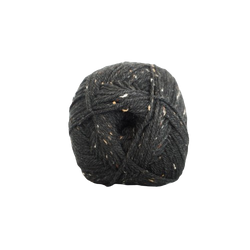 Düz Renk Mega Tweed 10-Siyah