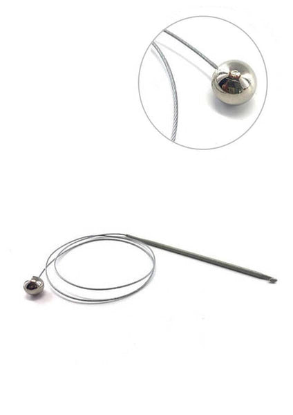 Yabalı Çelik Misinalı Stoplu Şiş-3.50mm