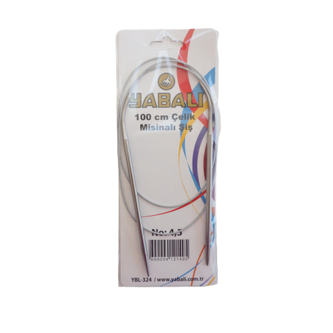 4.5mm- 100 cm Yabalı Misinalı Şiş