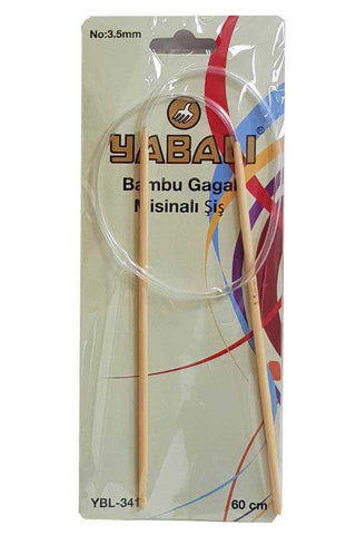 Yabalı Bambu Gagalı Misinalı Şiş 3.50mm