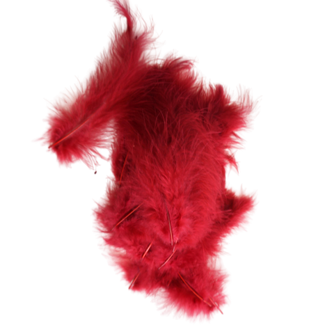 Düş Kapanı Kuş Tüyü - Bordo