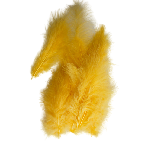 Düş Kapanı Kuş Tüyü - Neon Sarı