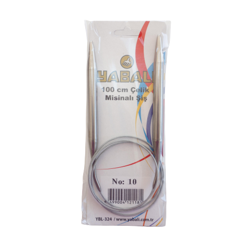 10mm- 100 cm Yabalı Misinalı Şiş