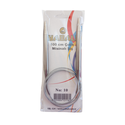 10mm- 100 cm Yabalı Misinalı Şiş