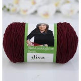 Diva İnce Cotton Makrome Bordo