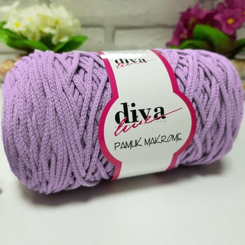 Diva İnce Cotton Makrome Lila