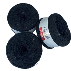 Feza Dior 101-Siyah (Siyah Pullu)