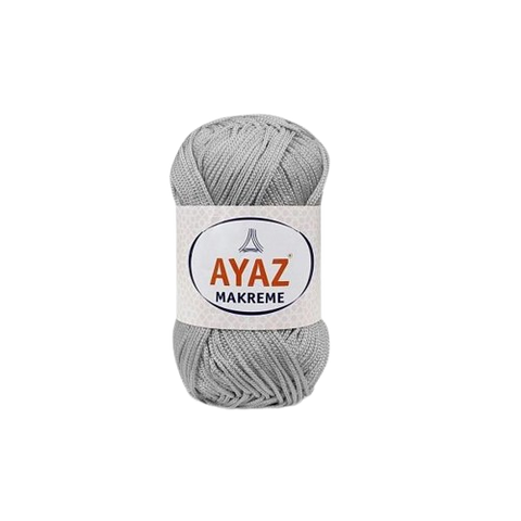 Ayaz Polyester Makrome-1195 / Açık Gri