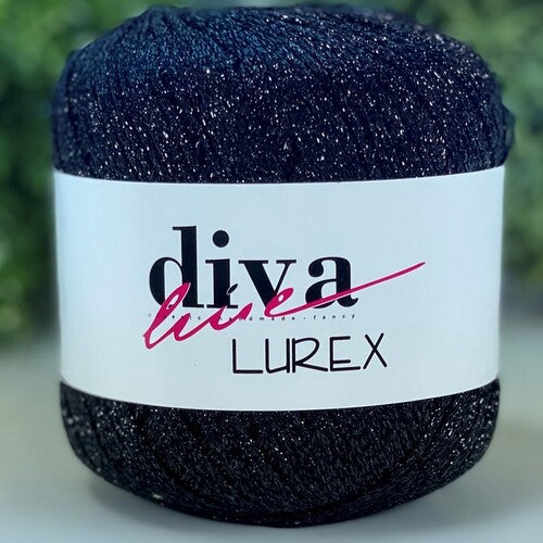 Diva Lurex 10 Siyah