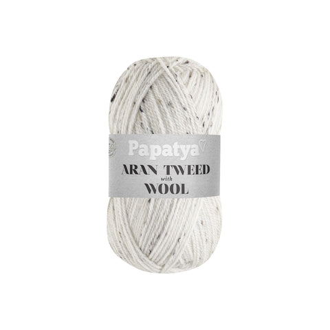 Papatya Aran Tweed With Wool 1400