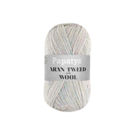 Papatya Aran Tweed With Wool 1600