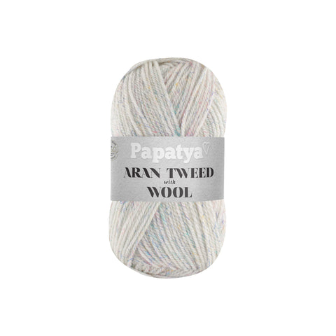 Papatya Aran Tweed With Wool 1600