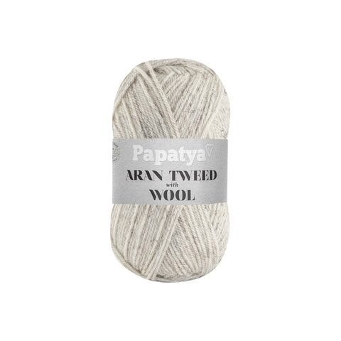 Papatya Aran Tweed With Wool 1700