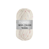Papatya Aran Tweed With Wool 1800
