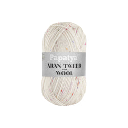 Papatya Aran Tweed With Wool 1800