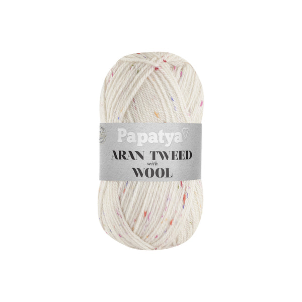 Papatya Aran Tweed With Wool 1800