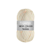 Papatya Aran Tweed With Wool 1900