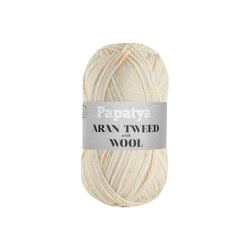 Papatya Aran Tweed With Wool 1900