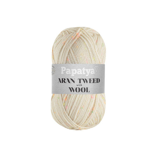 Papatya Aran Tweed With Wool 1900