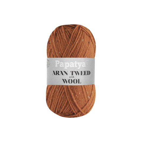 Papatya Aran Tweed With Wool 8960
