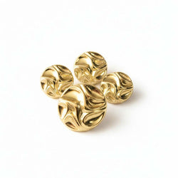 Dalga Düğme - Gold
