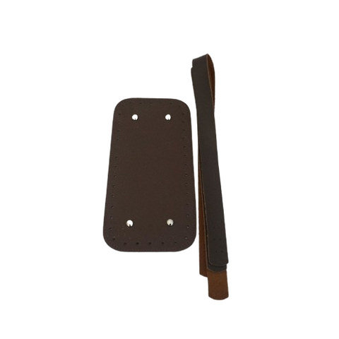 Deri Spor Kit (Spor Sap+Tabanlık)-Kahverengi