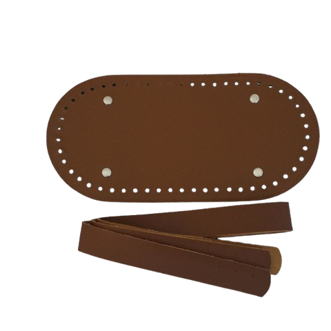 Deri Spor Kit (Spor Sap+Tabanlık)-Taba
