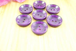 İthal Çukur Düğme Mürdüm Küçük